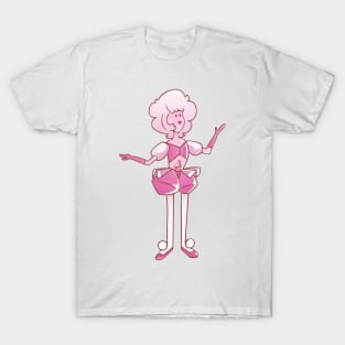 Pink Diamond Cartoon-y T-Shirt